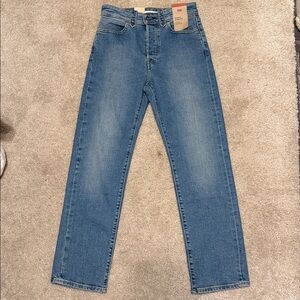 Levi's Classic Blue Straight Leg Jeans